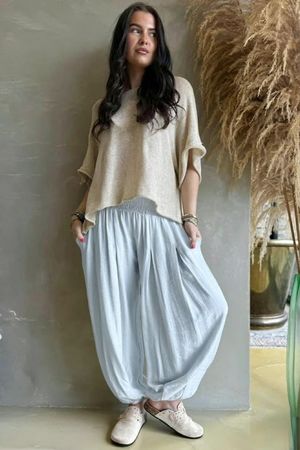 Basso Shirring Genie Pant Powder